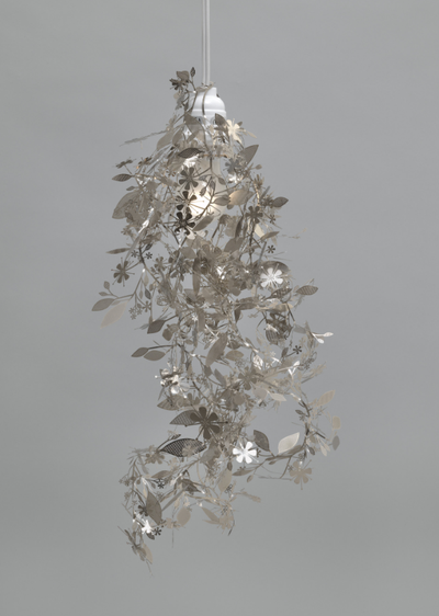 Unique hanging light fixture., View more