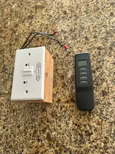 Fireplace Wireless Remote and Receiver Skytech Model 101TH-A, View more