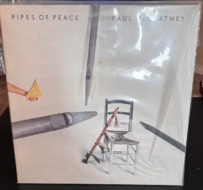 Classic Rock Vinyl Records Paul McCartney - Pipes of Peace Venus and Mars - Self Titled Genesis - A...