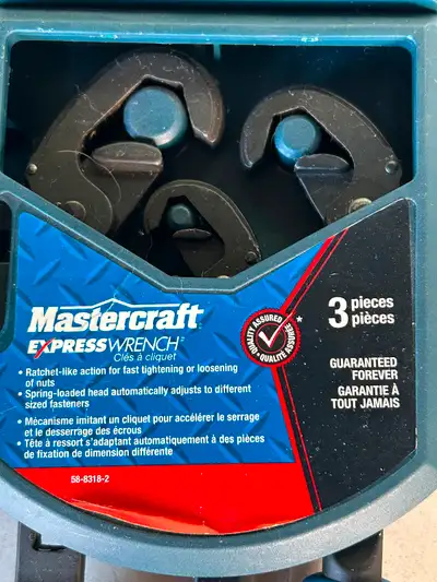 Mastercraft express wrench set