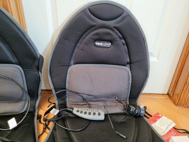 ObusForme Massage + Heat Seat Covers, Variable Settings, 2 in General Electronics in Kelowna - Image 2