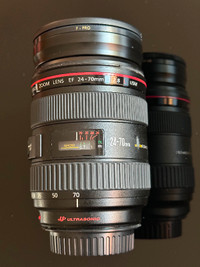 Canon EF 24-70mm L F2.8 USM lens Mint condition (SOLD)