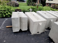 Concrete Blocks and Jersey Barriers delivered! Corp+Gov supplier
