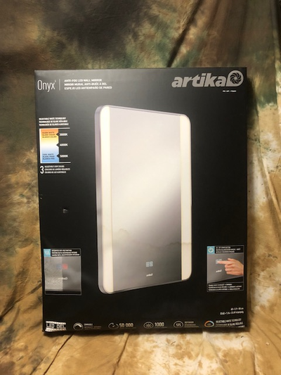 artika Onix Wall Mount LED Mirror, 24x32 Inch!!! BRAND NEW, View more
