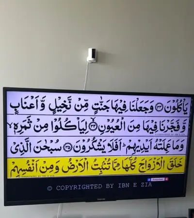 Toshiba 50” tv, View more