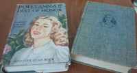 2 Pollyanna's Books, Hardcovers, See Listing, 2 for $15
