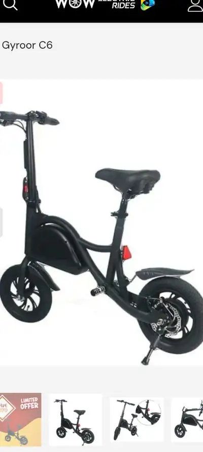 E scooter for parts or repair $40.00, View more