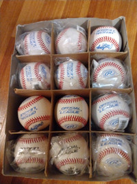 Cases of Rawlings    80cc baseballs