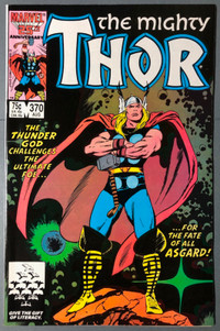 Marvel Comics The Mighty Thor #370 August 1986