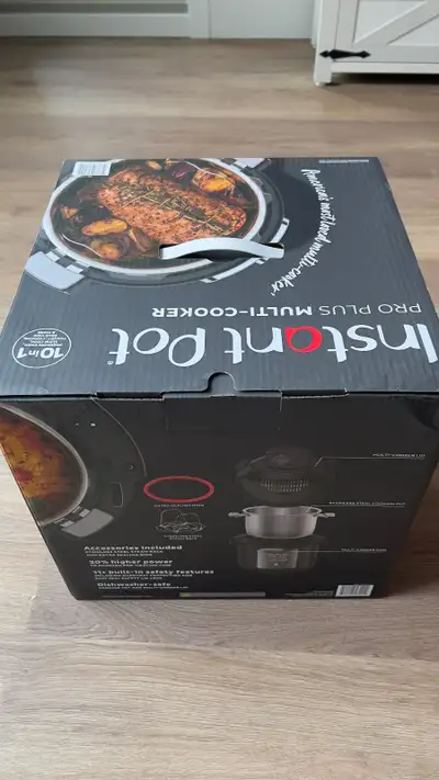 NEW - Instant Pot Pro Plus Wi-Fi Smart 10-in-1, View more