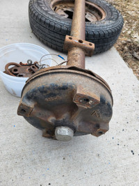 Trailer Axle and Tires
