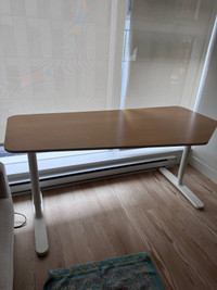 IKEA desk (large)  height adjustable 