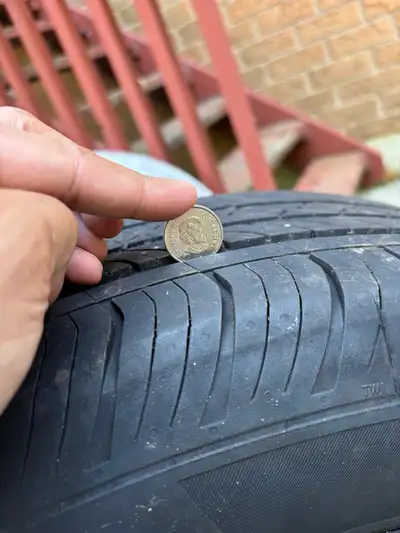 Brand new tires from 2024 escape. Used for 2 months then changed to winter tires and didn’t have the...