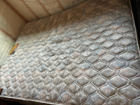 Free Queen Size Mattress, Box spring, and metal frame