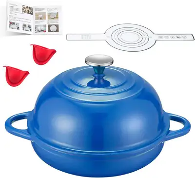 NEW Enamelled Cast Iron Dutch Oven, View more