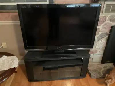 TV Sharp AQUOS 42 inch plus tv stand, View more