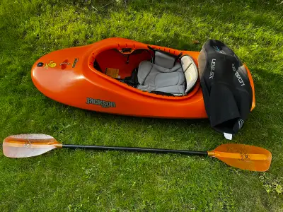 Jackson Allstar whitewater kayak package, View more