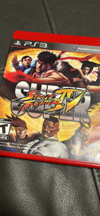 Super Street Fighter IV 4 PS3 (Sony PlayStation 3, 2010) 