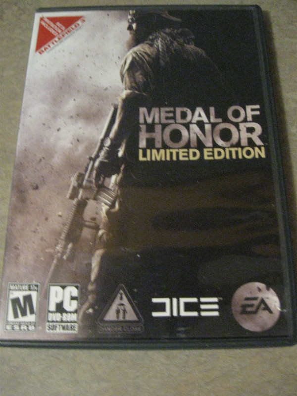 Medal of Honor - Limited Edition PC DVD ROM in PC Games in City of Halifax