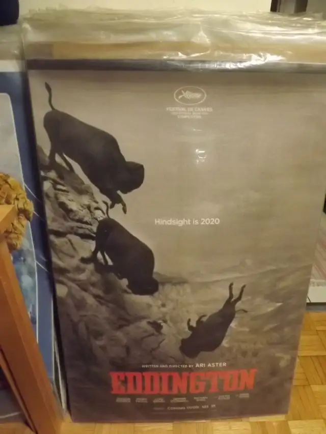 EDDINGTON 2025 RARE TEASER "BULLS" MOVIE POSTER/EMMA STONE in Arts & Collectibles in City of Toronto - Image 2