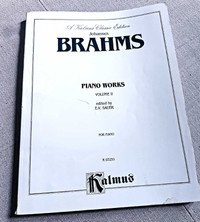 Brahms Piano Works ~ Vol II