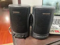 Speakers for sale includes batteries