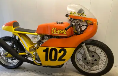 * HONDA CB450 DOHC VINTAGE ROAD RACER * FOR SALE or TRADE * * The bike has a custom-built road racin...