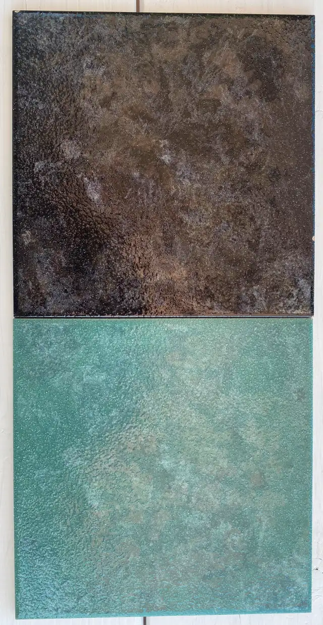 Yurtbay Ceramic Tile -8x8in-30Boxs(25PrBx)Black&Green-70$orB.O.633623578499851223