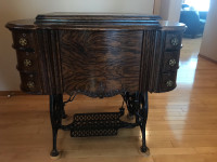 Antique Ornate GGG Treddle Sewing Machine