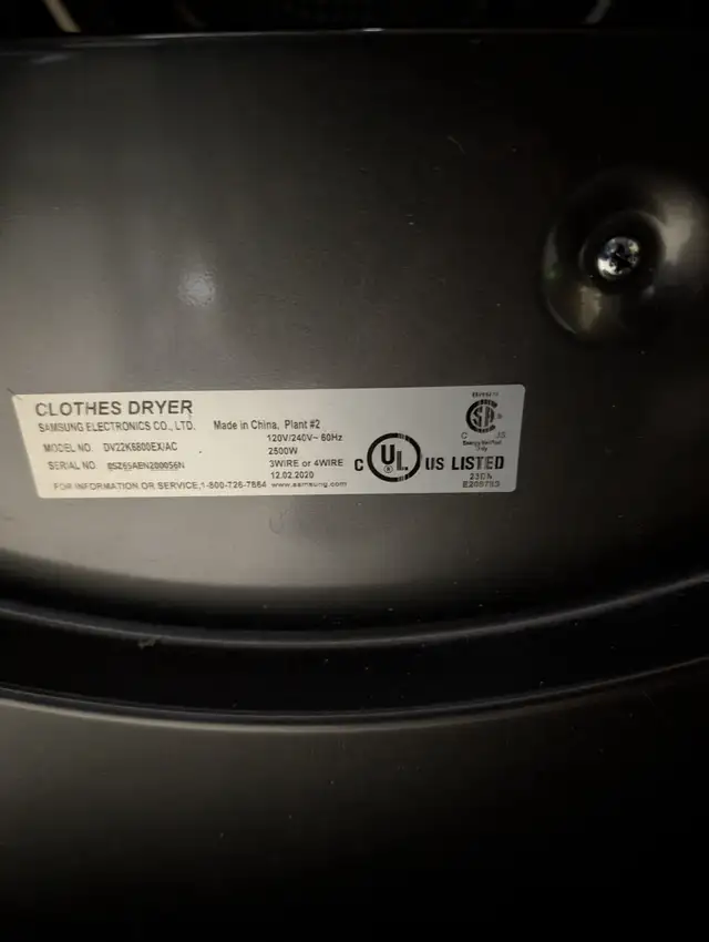 Clothes Dryer Samsung in Washers & Dryers in City of Toronto - Image 4