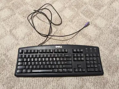 Keyboard Dell PS/2 Black - Works Great, View more