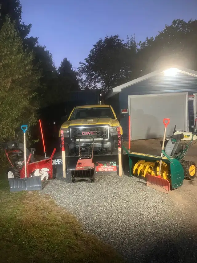 snow removal $400/season
