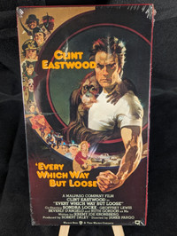 Every Which Way But Loose VHS Sealed Clint Eastwood
