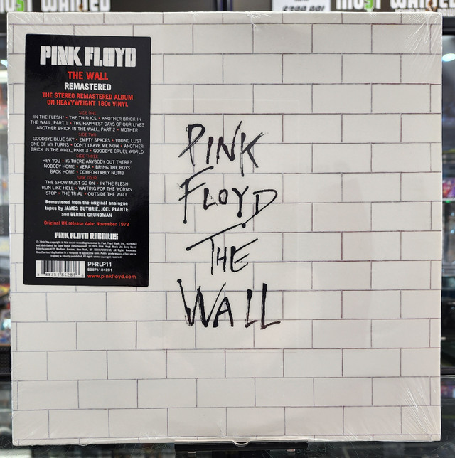 PINK FLOYD - THE WALL	(180G REMASTERED) in CDs, DVDs & Blu-ray in Summerside