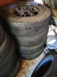 2010 Chevy Traverse winter tires with rims