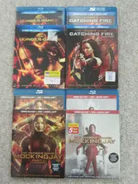 The Hunger Games - Complete 4 Movie Set on Blu-ray/DVD
