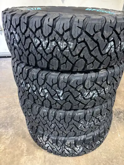 4 new LT265/70R17 BFG KO3 All Terrains. Never mounted on wheels. Sold truck. No longer needed $1800