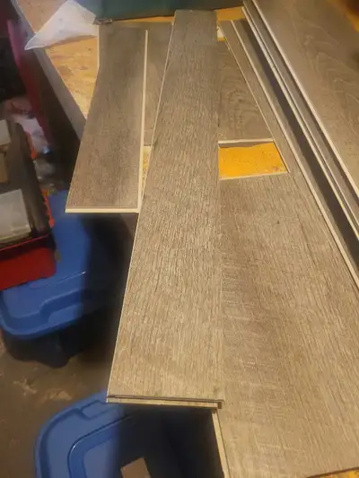 10x Grey-Brown Interlocking Flooring Planks, View more