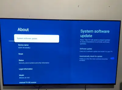 Sony Bravia XR OLED 65” 4K TV – Model XR-65A80J, View more