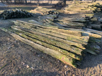 Split Cedar Rails