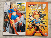Supergirl & The Legion of Super-Heroes - 2 DC Comic Books