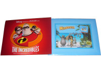 Disney THE INCREDIBLES & DWs MADAGASCAR 5 Exclusive Lithographs