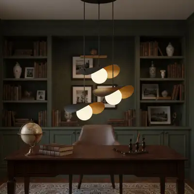 Globe Chandelier, View more