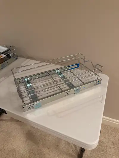 I have high-quality cupboard pull out organizers for sale. Better organization and no more crouching...