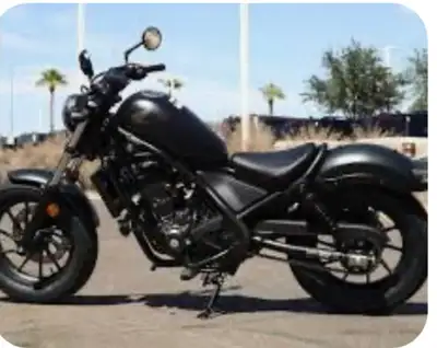 We have 2 Honda rebels for sale. New in 2020. Less than 200 km on each. We bought a big bike and sim...