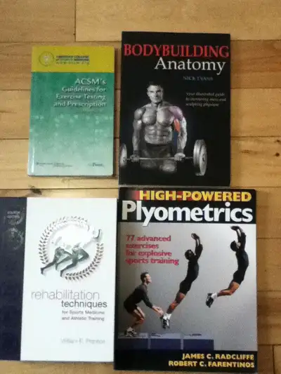 Personal Training Books -- $8 each, View more