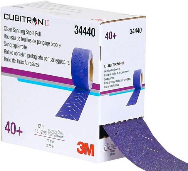 Cubitron 3M Hookit Abrasive Sheet Roll, 34440, Multi-Hole, 70 mm in Hand Tools in Mississauga / Peel Region