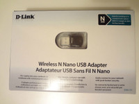 D-Link DWA-131 Wireless N Nano USB Adapter $35