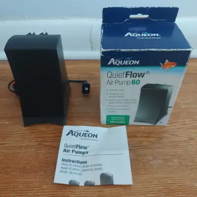Aqueon QuietFlow Air Pump 60 - Like New!, View more