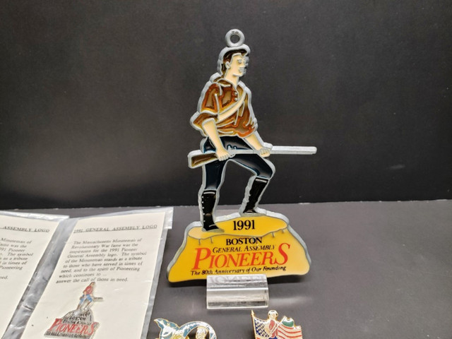 1990's Telephone Pioneers Minutemen pins and Ornament. in Arts & Collectibles in Belleville - Image 4